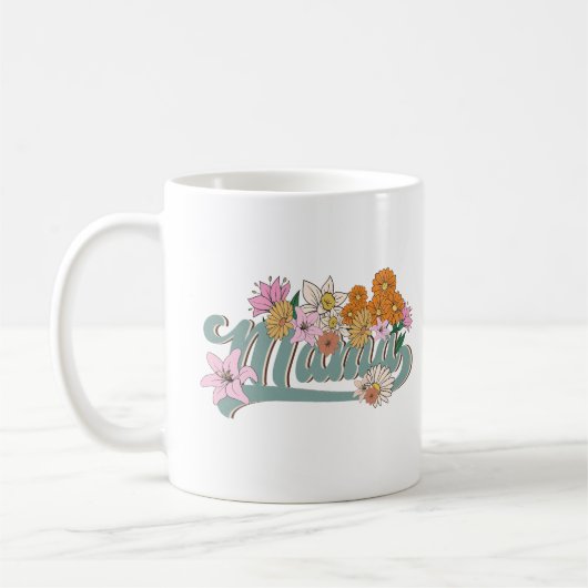 Mama Mothers Day Coffee Mug (Gauche)