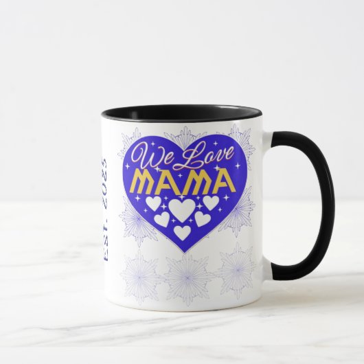 Mama Mug - Minimaliste Maman Coffee Cup (Droite)