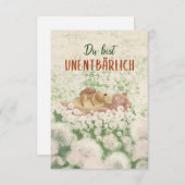 Mama Muttertag du bist unentbärlich (Voorkant / Achterkant)