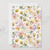 Mama naar Baby shower Kaart (Achterkant)