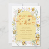 Mama naar Bee Schattig Baby shower Kaart (Voorkant)