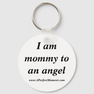 Mama naar een Angel Sleutelhanger