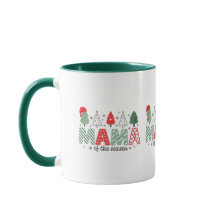 Mama of the Season Kerstbomen Koffiemok | Fe