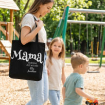 Mama Opgericht Op Maat Gemaakte Kinderen Naam Nieu