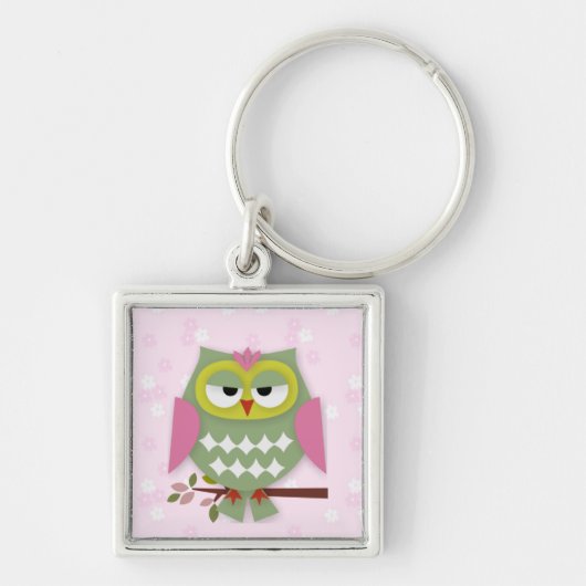  Mama Owl Sleutelhanger (Voorkant)