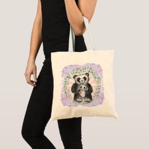 Mama Panda Beer Liefde Tote Bag