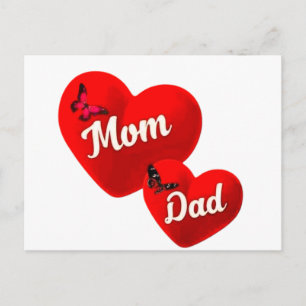 Mama-papa  briefkaart