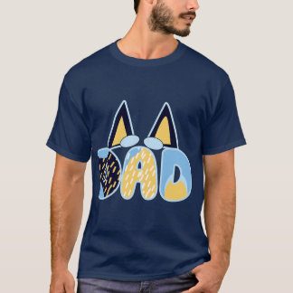 Mama Papa Cartoon Schilderij Retro vintage cadeau T-shirt
