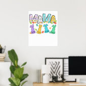 mama pasen (2), retro, vintage poster (Thuiskantoor)