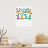 mama pasen (2), retro, vintage poster (Keuken)