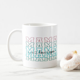 Mama Patroon Moderne Moeder Kinder Namen Moederdag Koffiemok