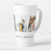 Mama Photo Collage Latte Mug pour la fête des mère (Angle droit)