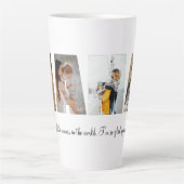 Mama Photo Collage Latte Mug pour la fête des mère (Devant)