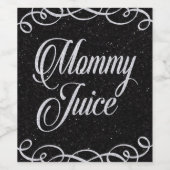 mama sap sassy meisjes avond uit plezier wijn etiket (Enkel label)