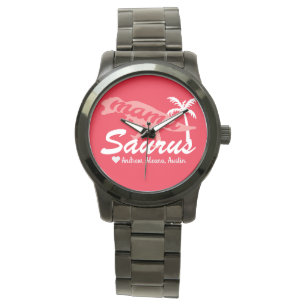 Mama saurus Eenvoudige chic Names Aangepast Horloge