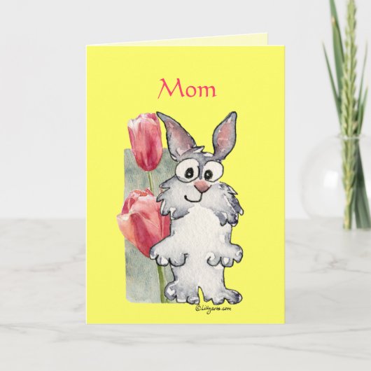 Mama - Schattigee vrolijke Moederdag Kaarten (Voorkant)