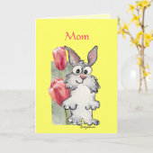 Mama - Schattigee vrolijke Moederdag Kaarten (Gele Bloem)