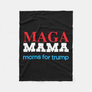 Mama Shirt voor Moms voor Trump Patriottische 2020 Fleece Deken