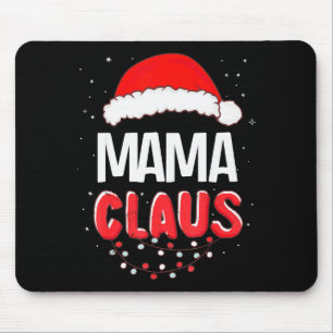 Mama Sinterklaas Kerst Matching Kostuum Muismat