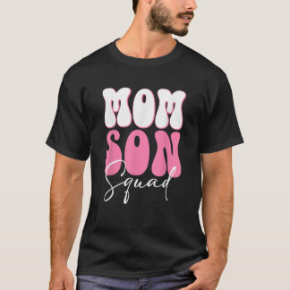 Mama Son Squad Moederdag Matching Mom Sons Mot T-shirt