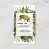 Mama Tiger Botanical Baby shower Book Request Encl Informatiekaartje (Voorkant)