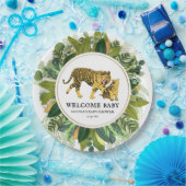 Mama Tiger Botanical Baby shower Paper Bord (Feest)