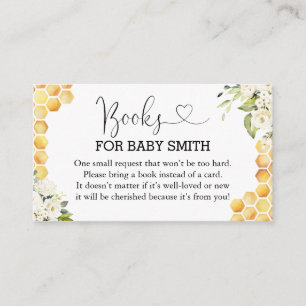 Mama to Bee Books for Baby shower Enclosure Kaart