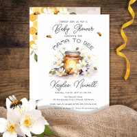Mama to Bee Flowers and bijes Honey Baby shower