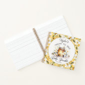 Mama to Bee Flowers Honey Baby Sprinkle livre d'or (Intérieur)
