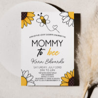 Mama To Bee Honey Bumble Bee Baby shower