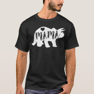 Mama Triceratops Dinosaur T-Shirt Drôle Don Pour M