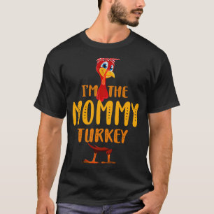 mama turkije matching familie moeder mam thanksgiv t-shirt