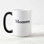 Mama Typografie Grappig Nieuwe Mama Koffie Mok (Links)