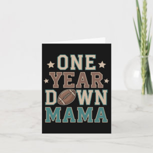 Mama van de 1-jarige voetbal eerstejaars down gebo kaart