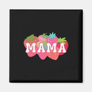 Mama van de Berry Eerste Verjaardag Aardbei Matchi Magneet
