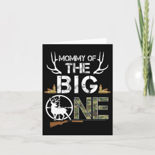 Mama van de Big One verjaardagsjongen Deer Hunter Kaart