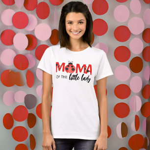 Mama van de Kleine Dame Verjaardag T-shirt