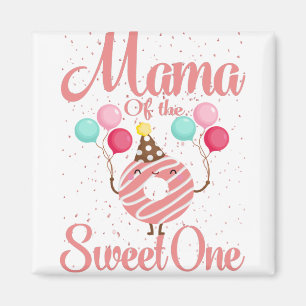 Mama van de lieve kleine Familie-matching 1e verja Magneet