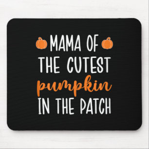 Mama van de Schattigee pompoen in de patch Hallowe Muismat