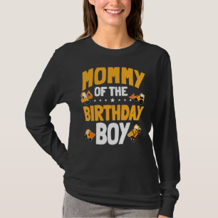 Mama van de Verjaardagsjongen Bouwvakker Dag T-shirt