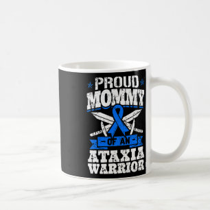 Mama van een ataxie Warrior Awareness Ribbon Dysta Koffiemok
