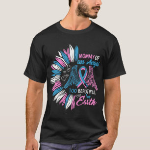 Mama van een engel, te mooi voor de aarde, t-shirt