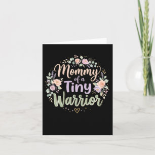 Mama van een kleine krijger- Gefeliciteerd Moederd Kaart