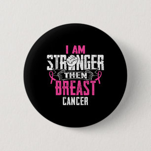 Mama van een vechter support squad borstkanker lin ronde button 5,7 cm