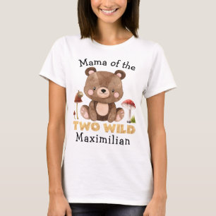 Mama van het Beer van de twee wilde bossen. T-shirt
