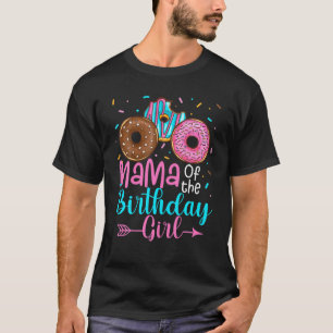 Mama van het meisje van de donut-partij. t-shirt