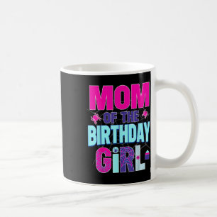 Mama van het verjaardagsmeisje Shirt bijpassende f Koffiemok