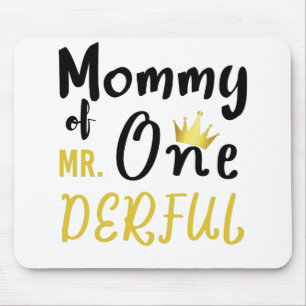 Mama van Mr Onederful 1e One-Derful T-Shirt Muismat