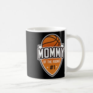 Mama van Rookie 1e verjaardag Bysketbyll Party Mat Koffiemok