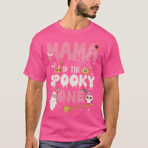 Mama van The Spooky One Girl 1st Birthday Hallowee T-shirt